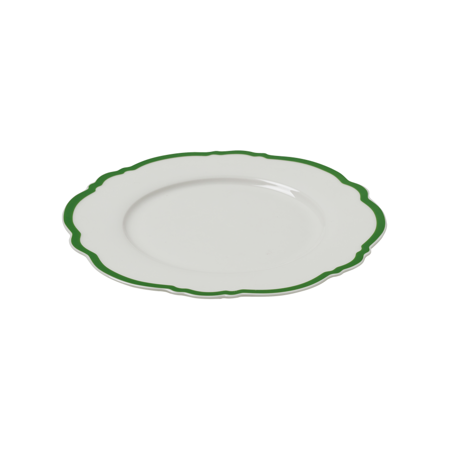 Green Wave Side Plate - Set of 4