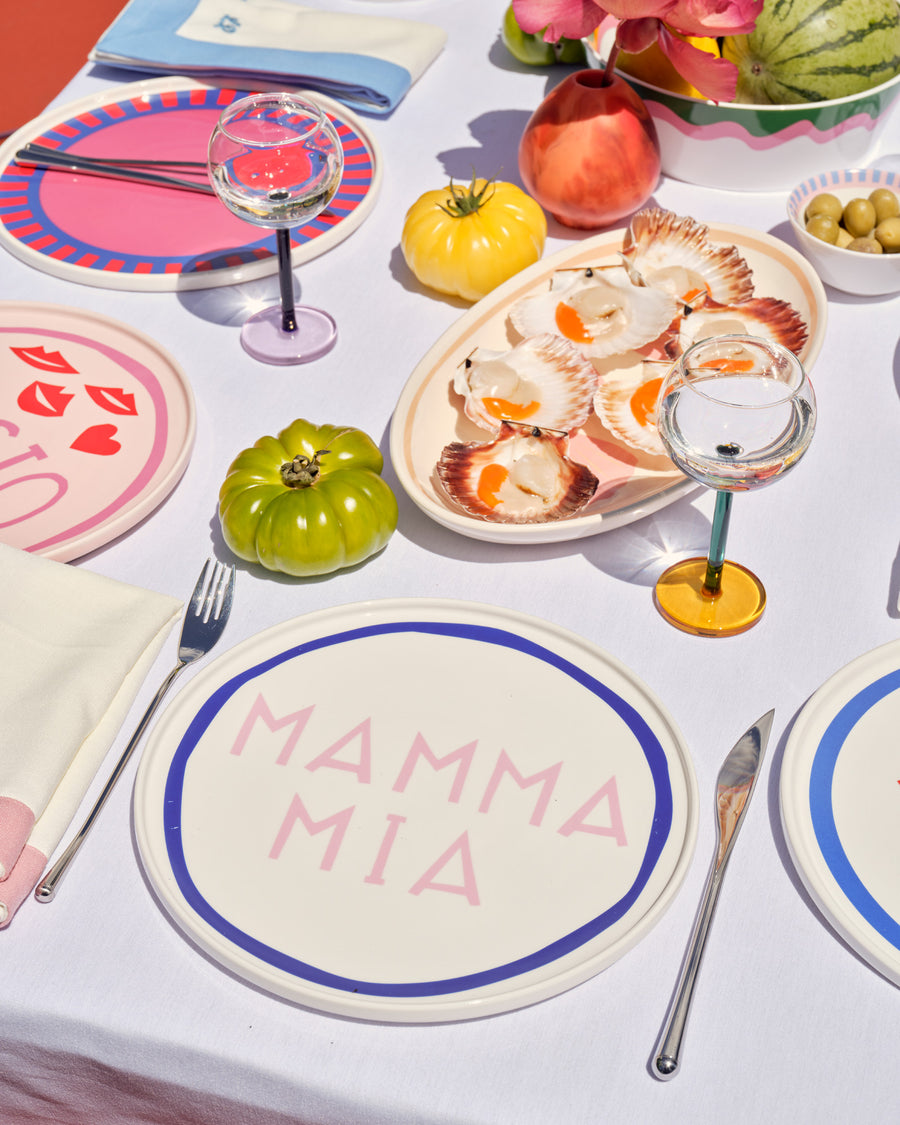 Mamma Mia Plate - back in stock early Dec