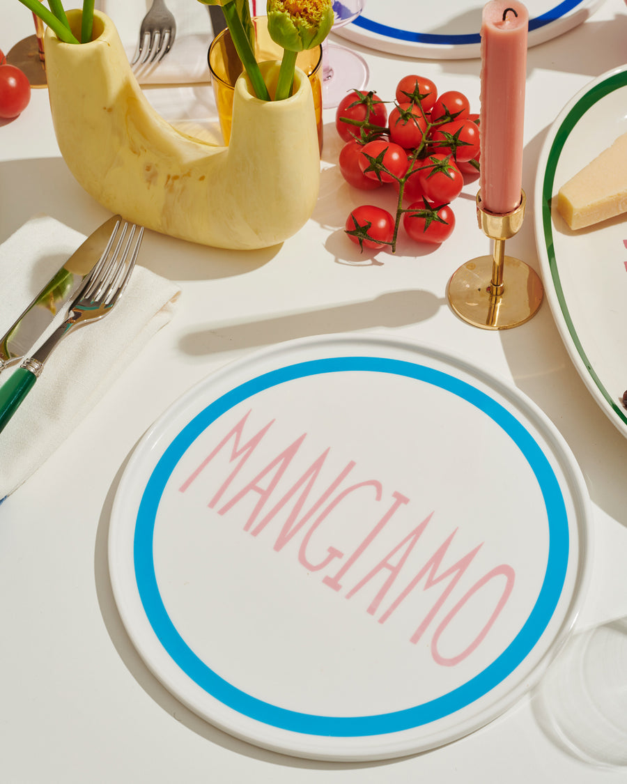 Mangiamo Plate - back in stock early Dec
