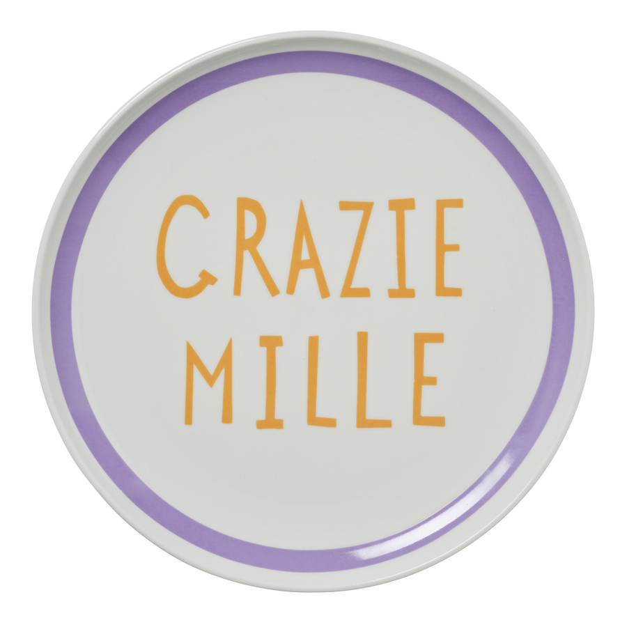Large Grazie Mille Plate
