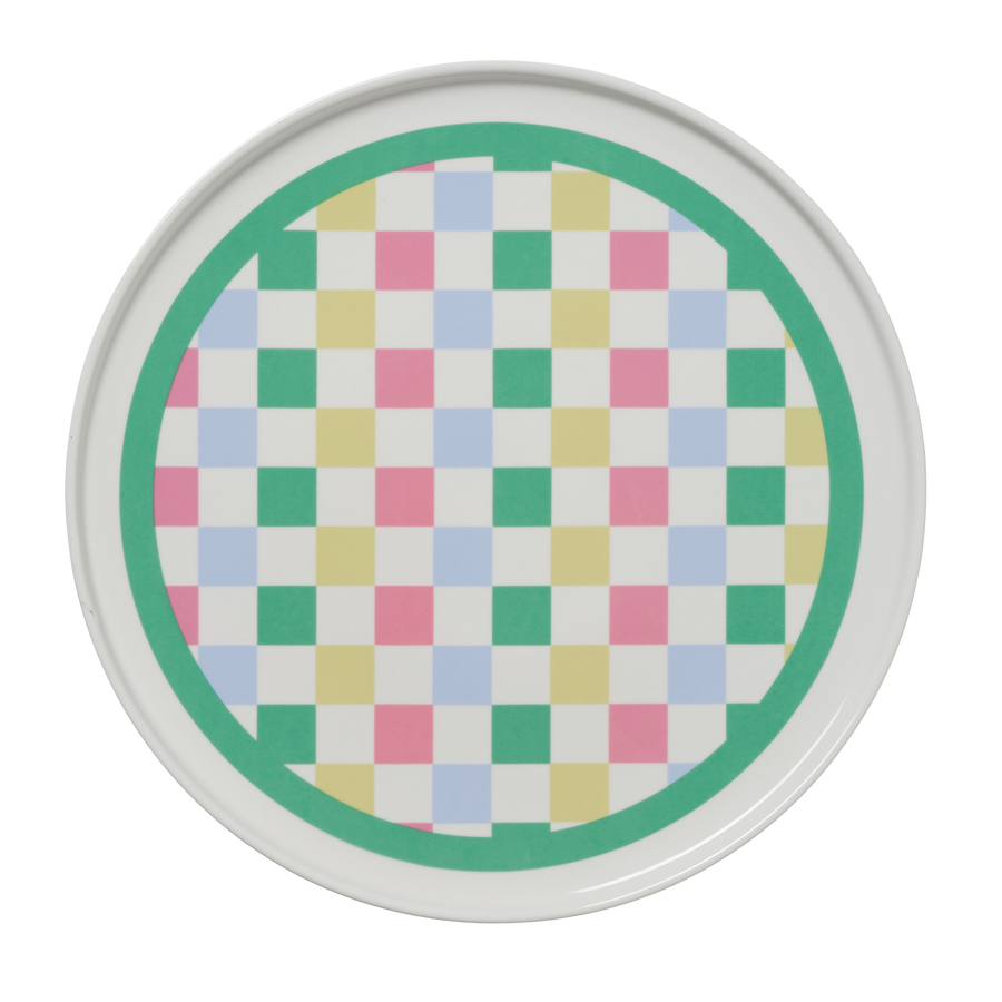 Pastel Check Plate