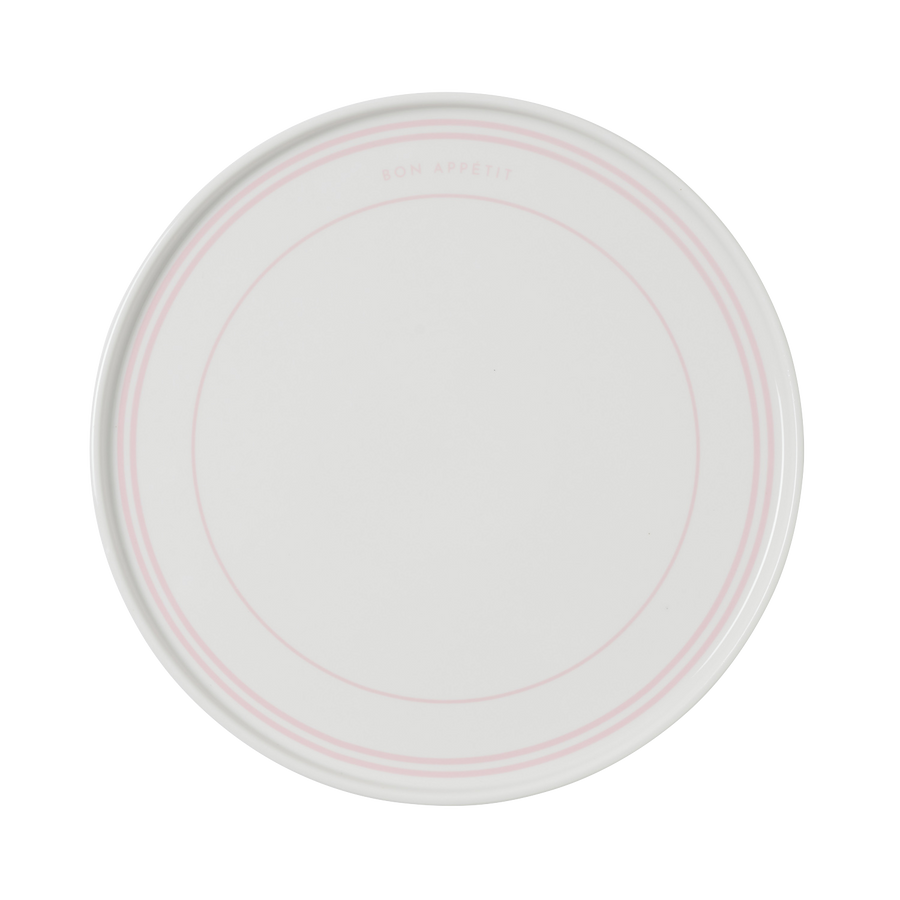 Pink Bon Appétit Plate