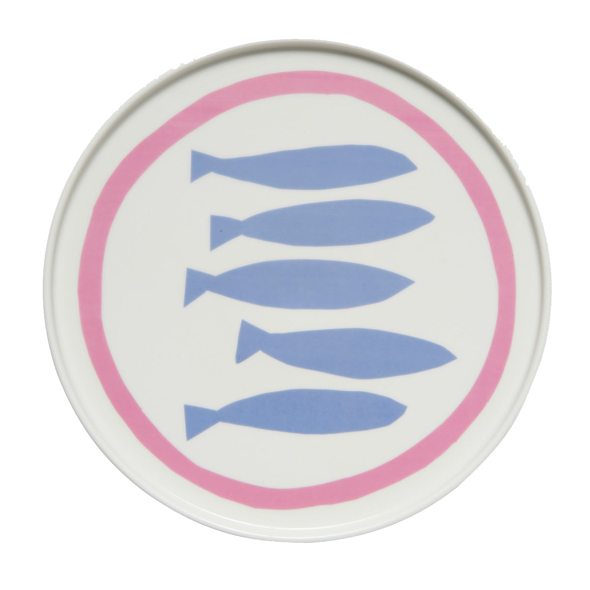 Sardines Plate In The Roundhouse pink-bacio-plate-in-the-roundhouse