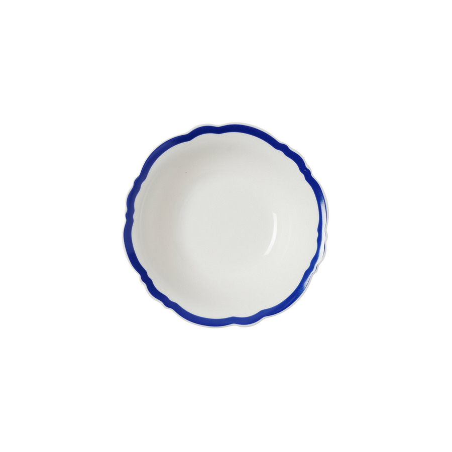 Navy Small Wave Bowl - Set of 4
