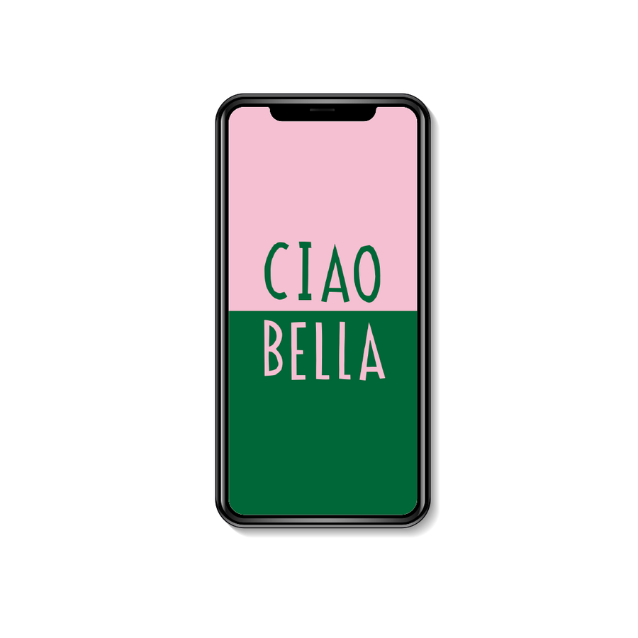 Downloadable Ciao Bella Wallpaper